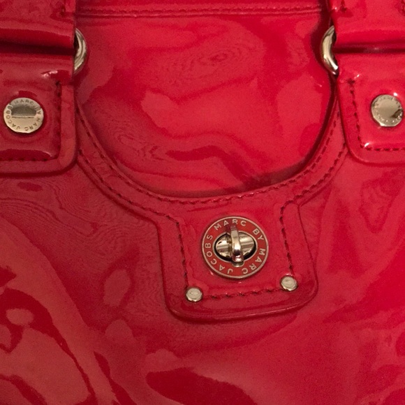 Marc by Marc Jacobs Cherry Red Handbag Purse - Picture 4 of 8
